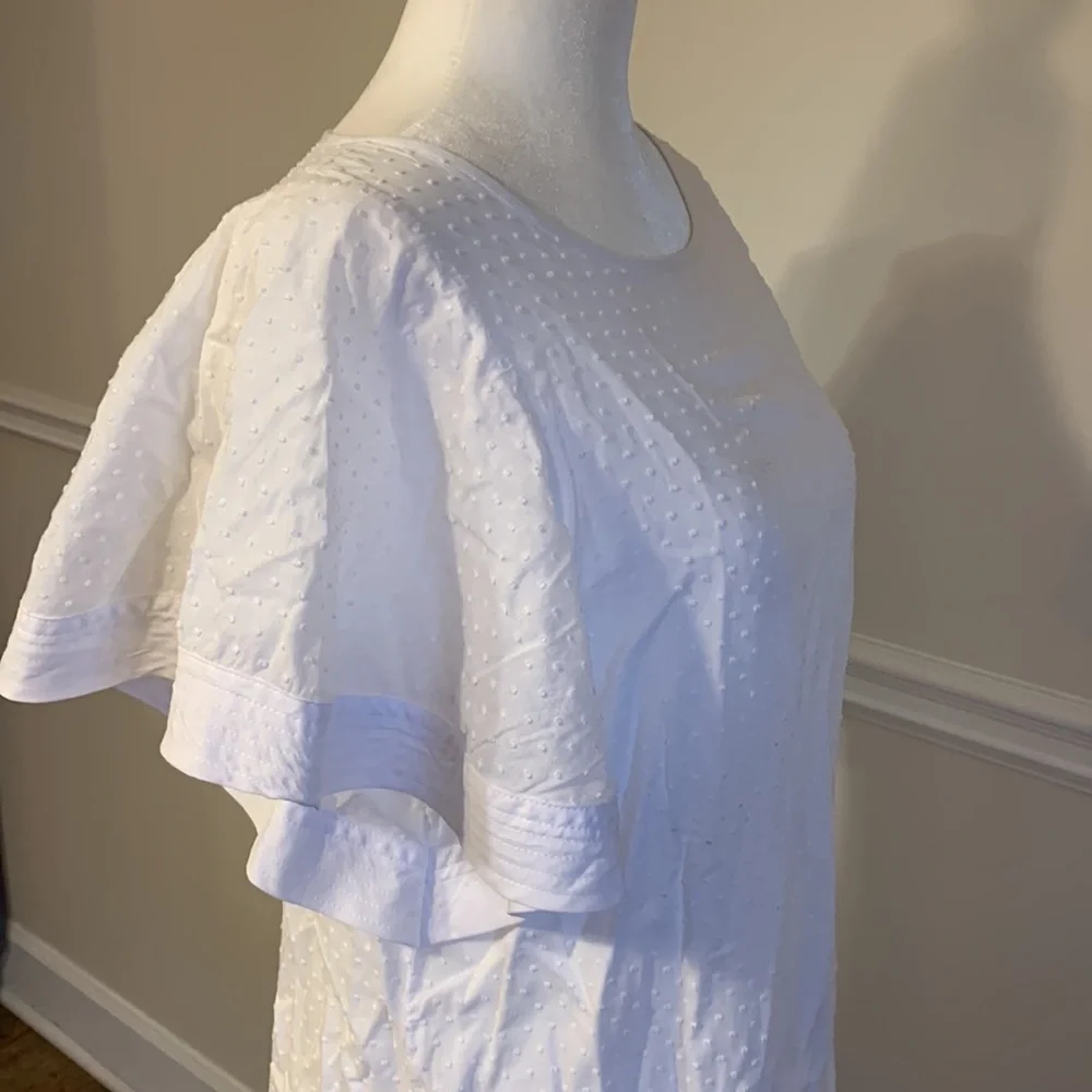 J.CREW White Dress - Size 10